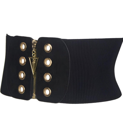 Belt TO Fermeture Eclair With Oeillets Model Peytona by Zictor