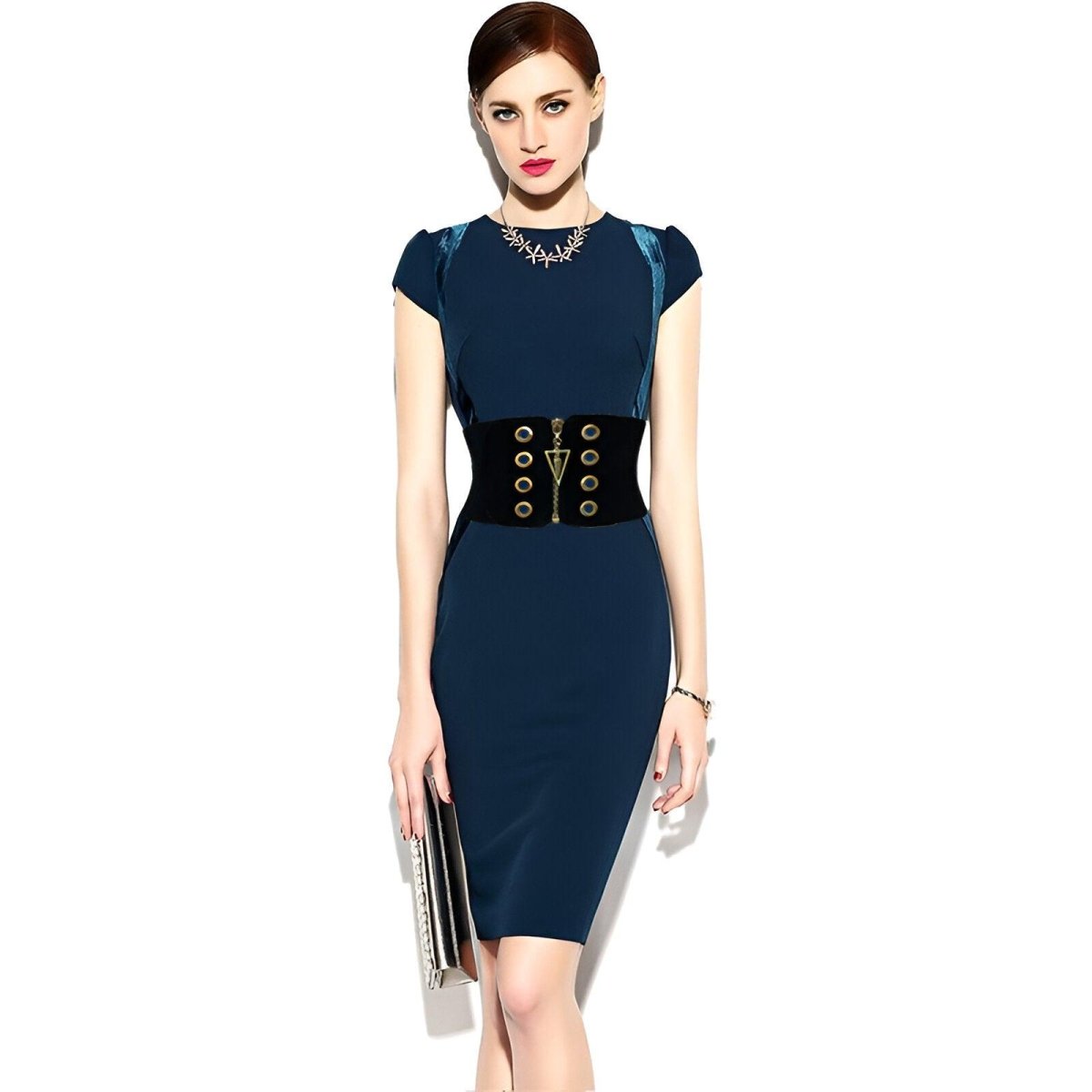 Belt TO Fermeture Eclair With Oeillets Model Peytona by Zictor