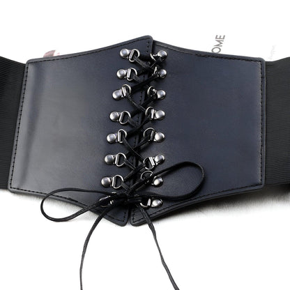 Belt TO Lacets With Buckles Metalliques Model Havon by Zictor