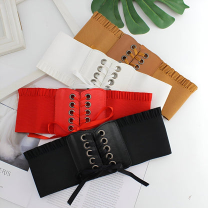 Belt TO Lacets With Oeillets Model Juri by Zictor