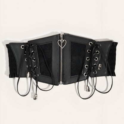 Belt corset to zip, model Ilker - Zictor