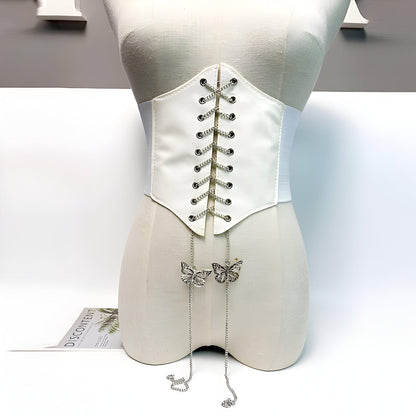 Belt corset with chaîne papillons, model Edi - Zictor