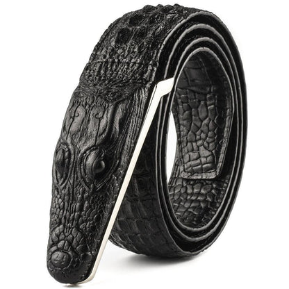 Belt crocMadisyn for men, model HKayw - Zictor