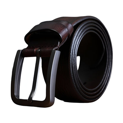 Belt In Leather Pleine Fleure For Men Model Nico by Zictor