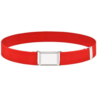 Kids Elastic Belt With Quick Release Red Strap - Model Quinna