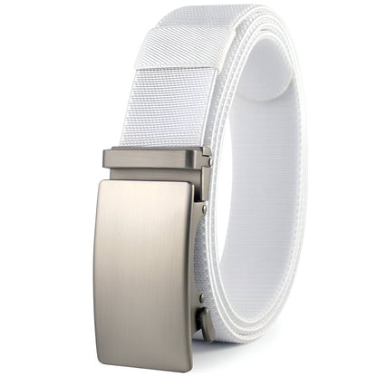 Belt elastic in canvas, to buckle auBerkeRayyanyatique, for men, model Lam - Zictor