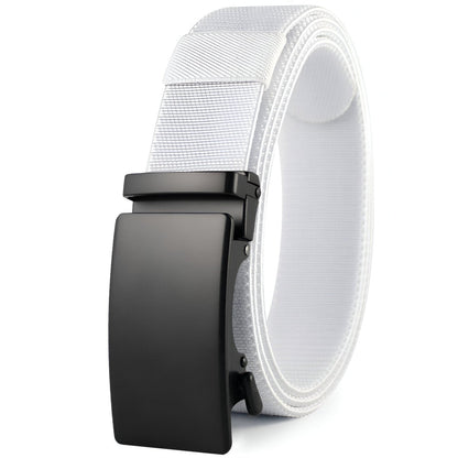 Belt elastic in canvas, to buckle auBerkeRayyanyatique, for men, model Lam - Zictor