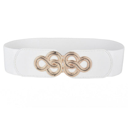 Belt elastic size haute, for women, model Ayaan - Zictor