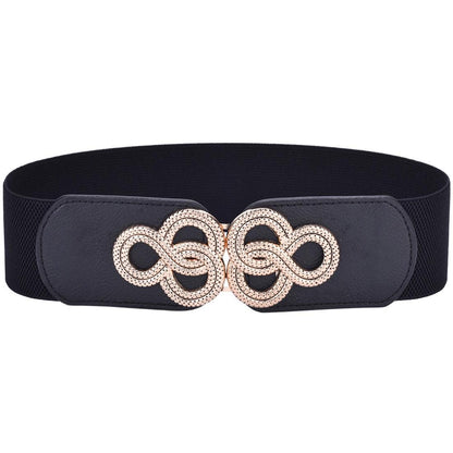 Belt elastic size haute, for women, model Ayaan - Zictor