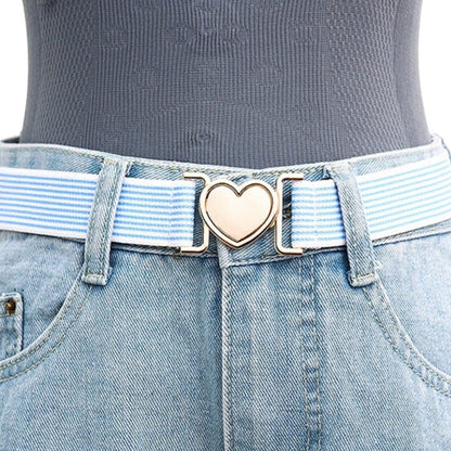 Belt TO Attache Rapide In Forme Of Coeur For Fille TO Rayures Model Star by Zictor