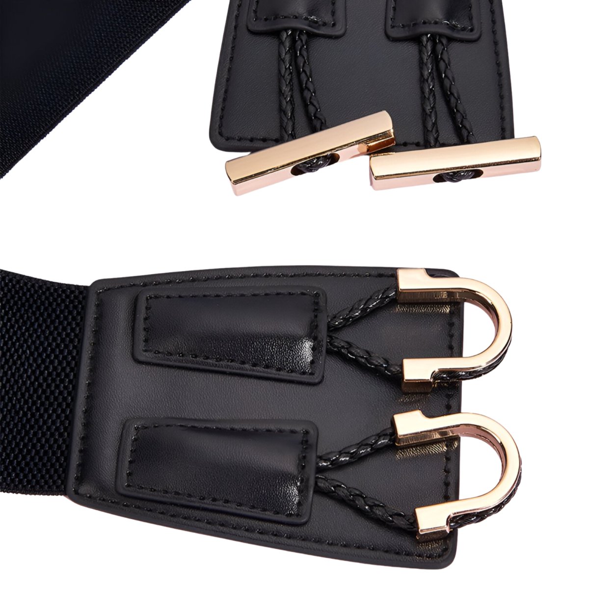 Belt With Buckle Prong Double Attache Model Monrow by Zictor