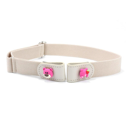 Belt elastic Without Buckle Child to Cartoon, fille and garçon, model Mélusine - Zictor