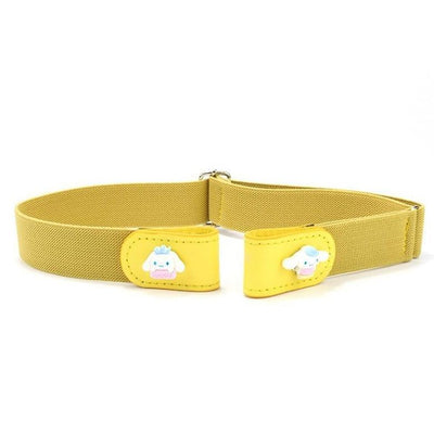 Kids Elastic No Buckle Belt With Cartoon Button - Model Chau