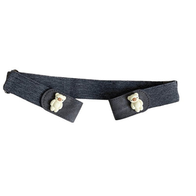 Kids No Buckle Elastic Belt Cartoon Button - Model Sashau