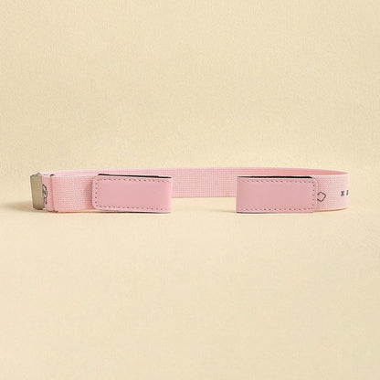 Belt elastic without buckle for bébé and child, fermeture to velcro, model Satya - Zictor