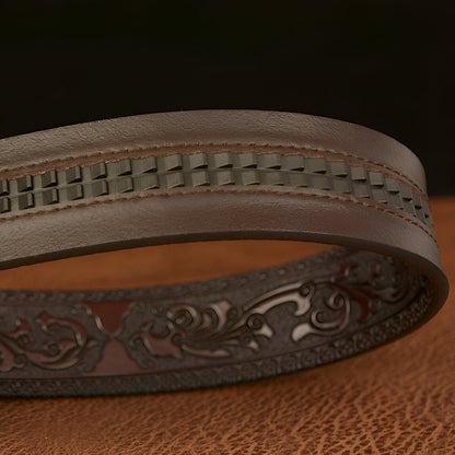 Belt Animal TO Motif Aigle And Montagnes Model Finlee by Zictor