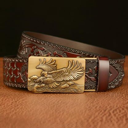 Belt Animal TO Motif Aigle And Vagues Model Navin by Zictor