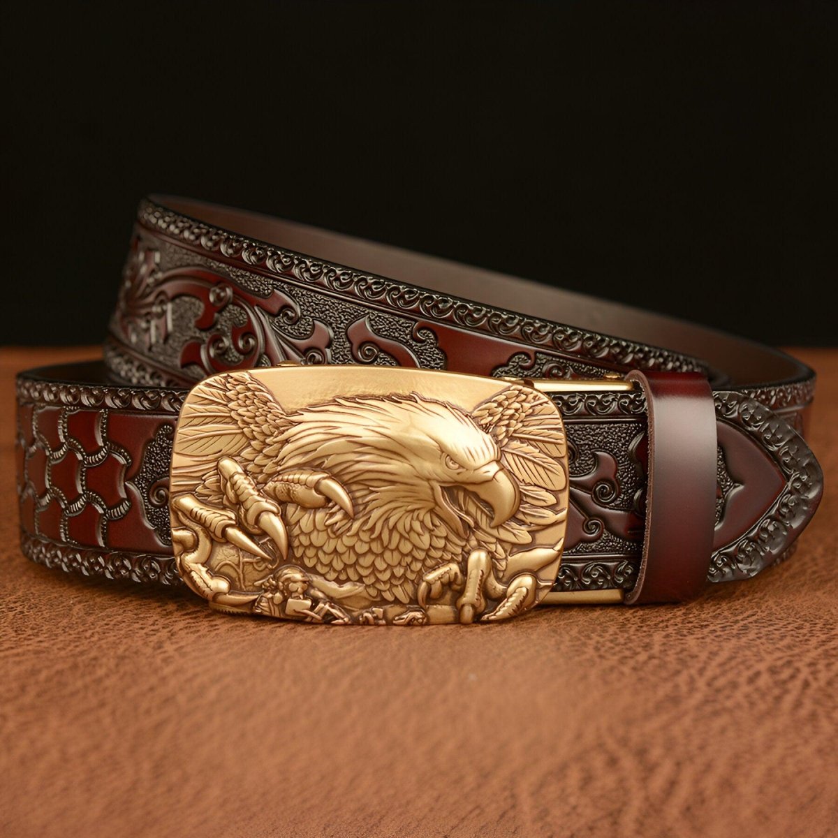 Belt Animal TO Motif Aigle Model Rumi by Zictor