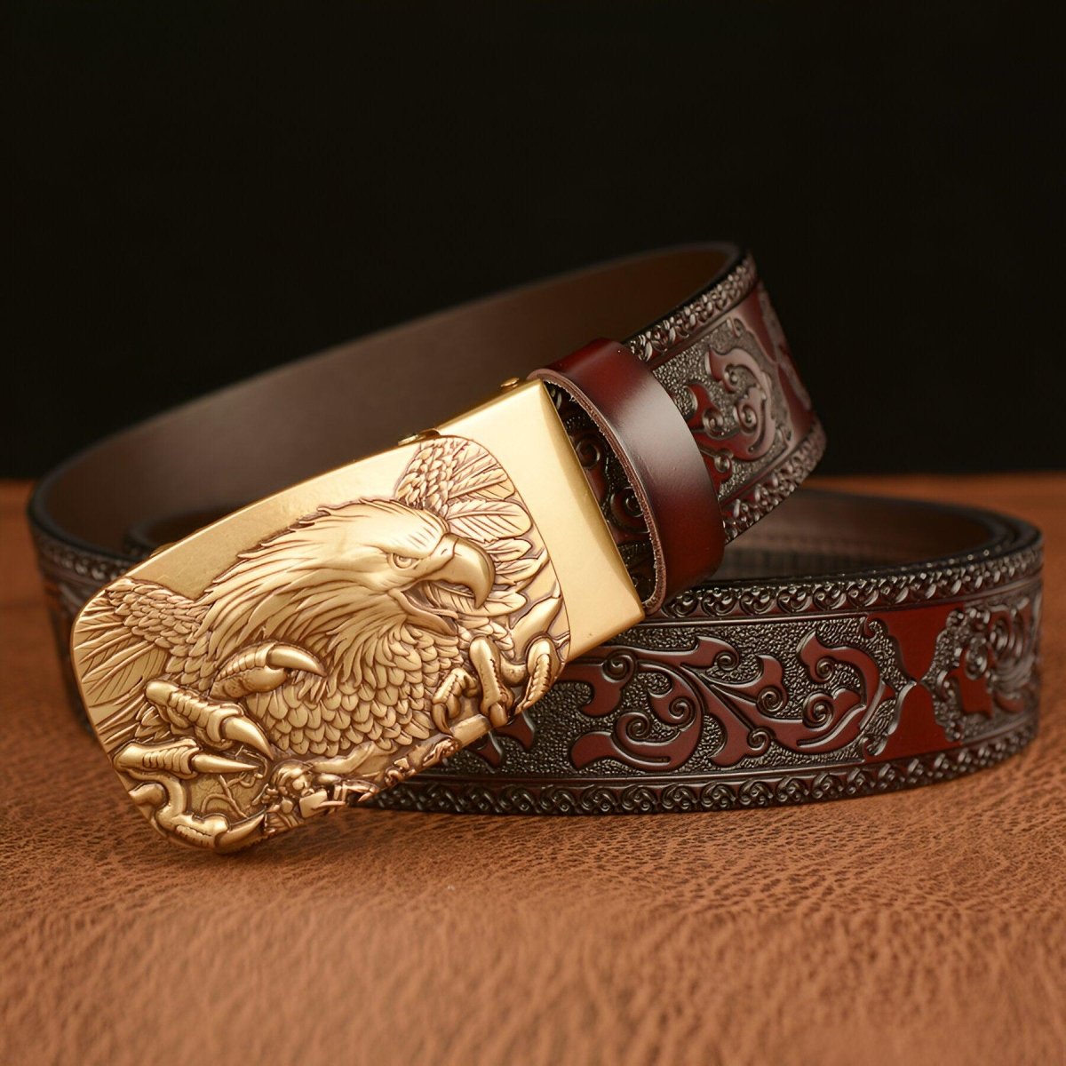 Belt Animal TO Motif Aigle Model Rumi by Zictor