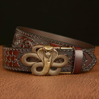 Belt Animal TO Motif Cobra Model Aiden by Zictor
