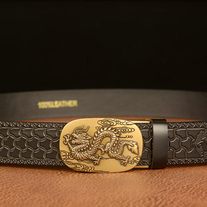 Belt Animal TO Motif Dragon Asiatique Model Lucca by Zictor