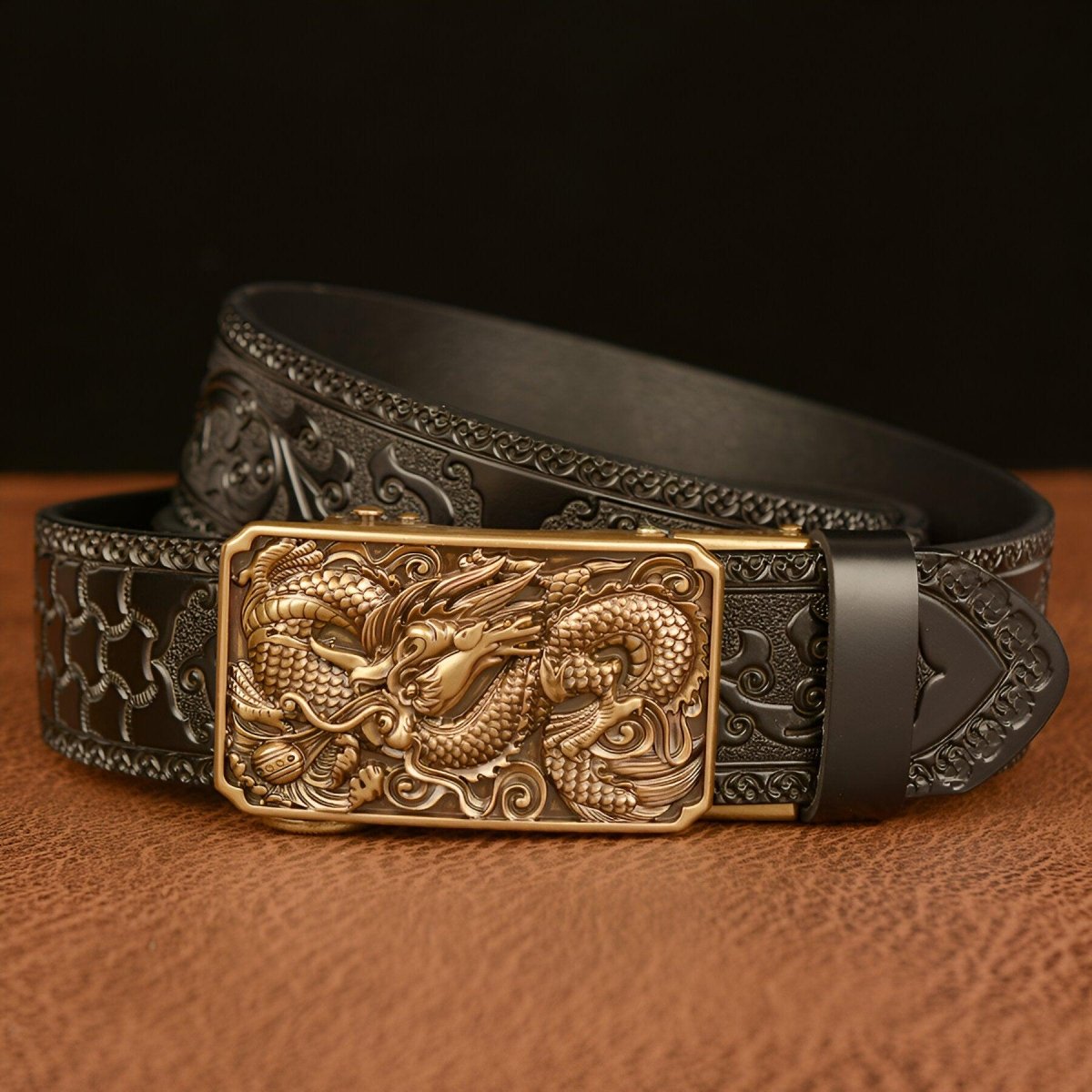 Belt Animal TO Motif Dragon Dans The Airs Model Luz by Zictor