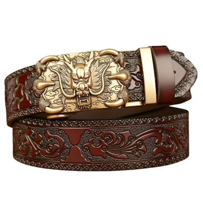 Dragon Motif Belt With Claws - Model Kolby