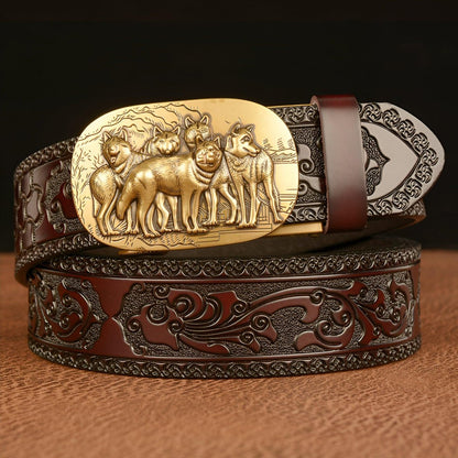 Belt Esprit Animal to motif meute of Aydenp, model AshSimranyany - Zictor