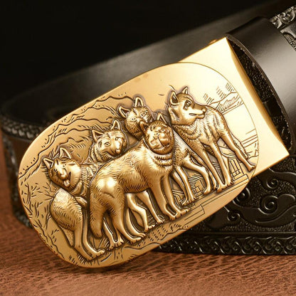Belt Animal TO Motif Meute Of Loup Model Ashleey by Zictor