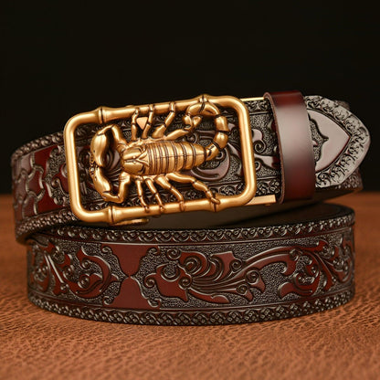 Belt Esprit Animal to motif scorpion, model Quynh - Zictor