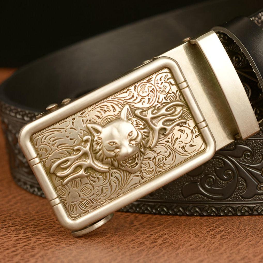 Belt Animal TO Motif Tete Of Loup Enrage Model Robinu by Zictor