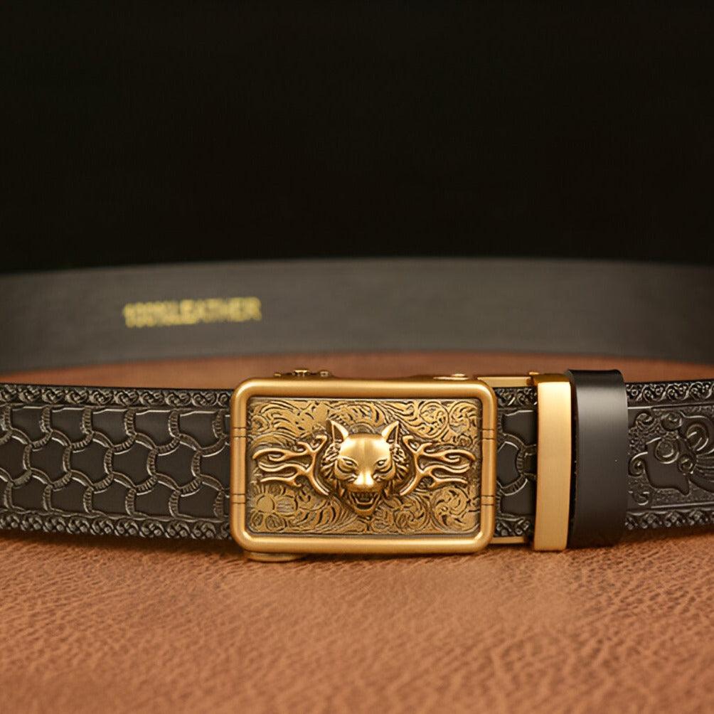 Belt Animal TO Motif Tete Of Loup Enrage Model Robinu by Zictor