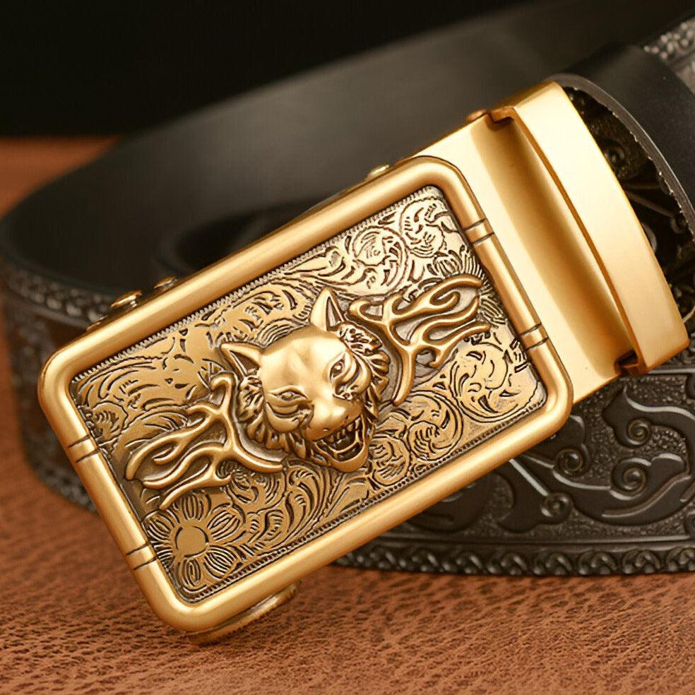 Belt Animal TO Motif Tete Of Loup Enrage Model Robinu by Zictor