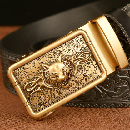 Belt Animal TO Motif Tete Of Loup Enrage Model Robinu by Zictor