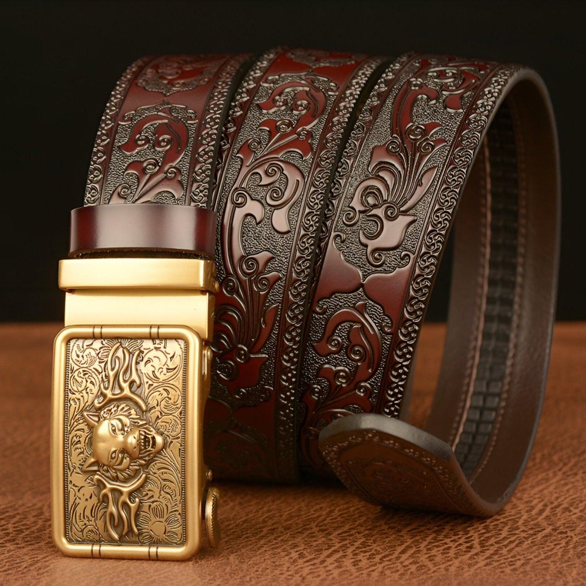 Belt Animal TO Motif Tete Of Loup Enrage Model Robinu by Zictor