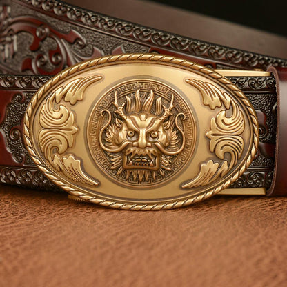 Belt Animal TO Motif Tete Of Dragon Model Paisleee by Zictor