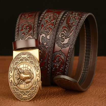 Belt Animal TO Motif Tete Of Mouton Model Indygo by Zictor