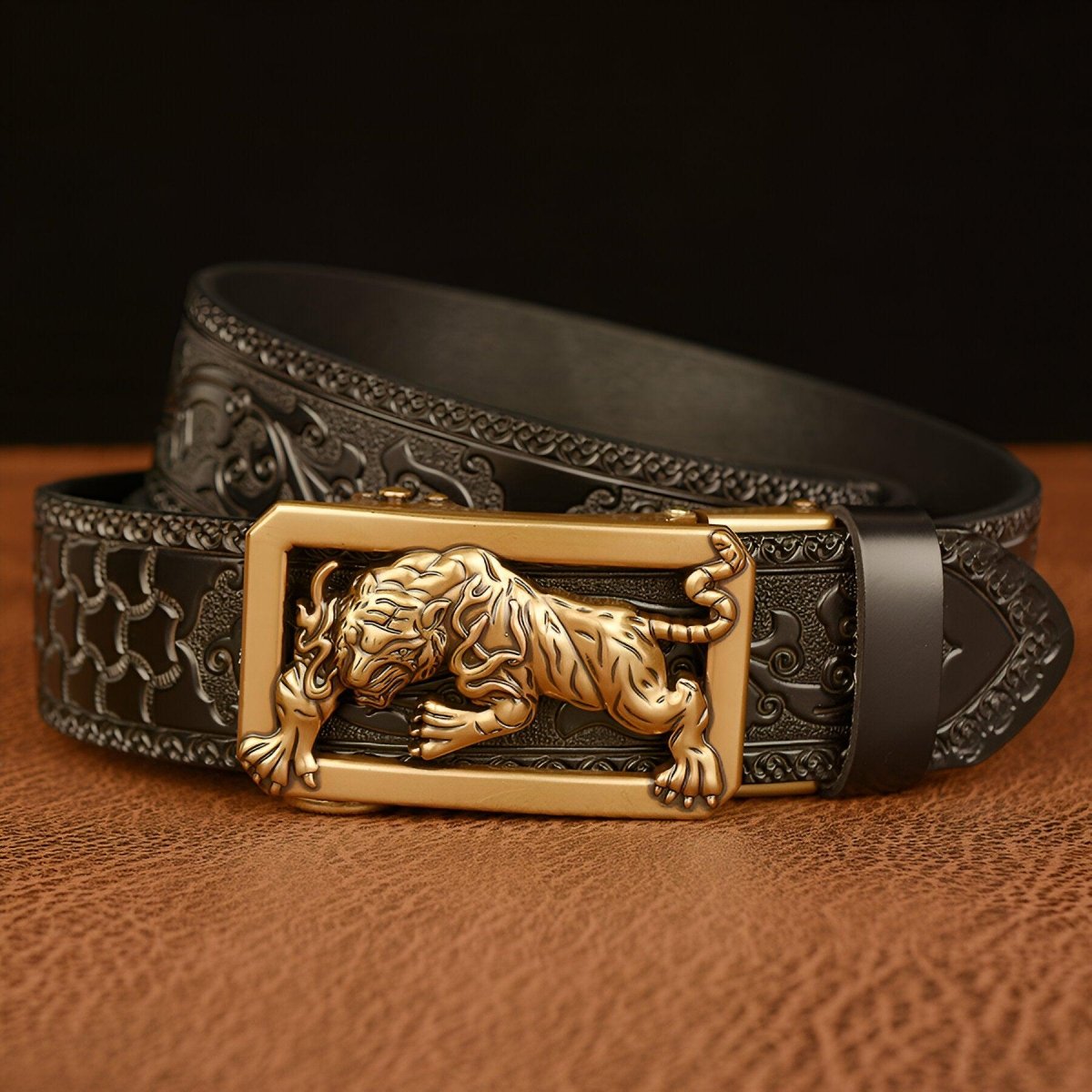 Belt Animal TO Motif Tigre Model Kasei by Zictor