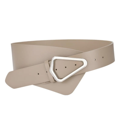 XXL Asymmetric Belt With Triangular Buckle - Model Kacie