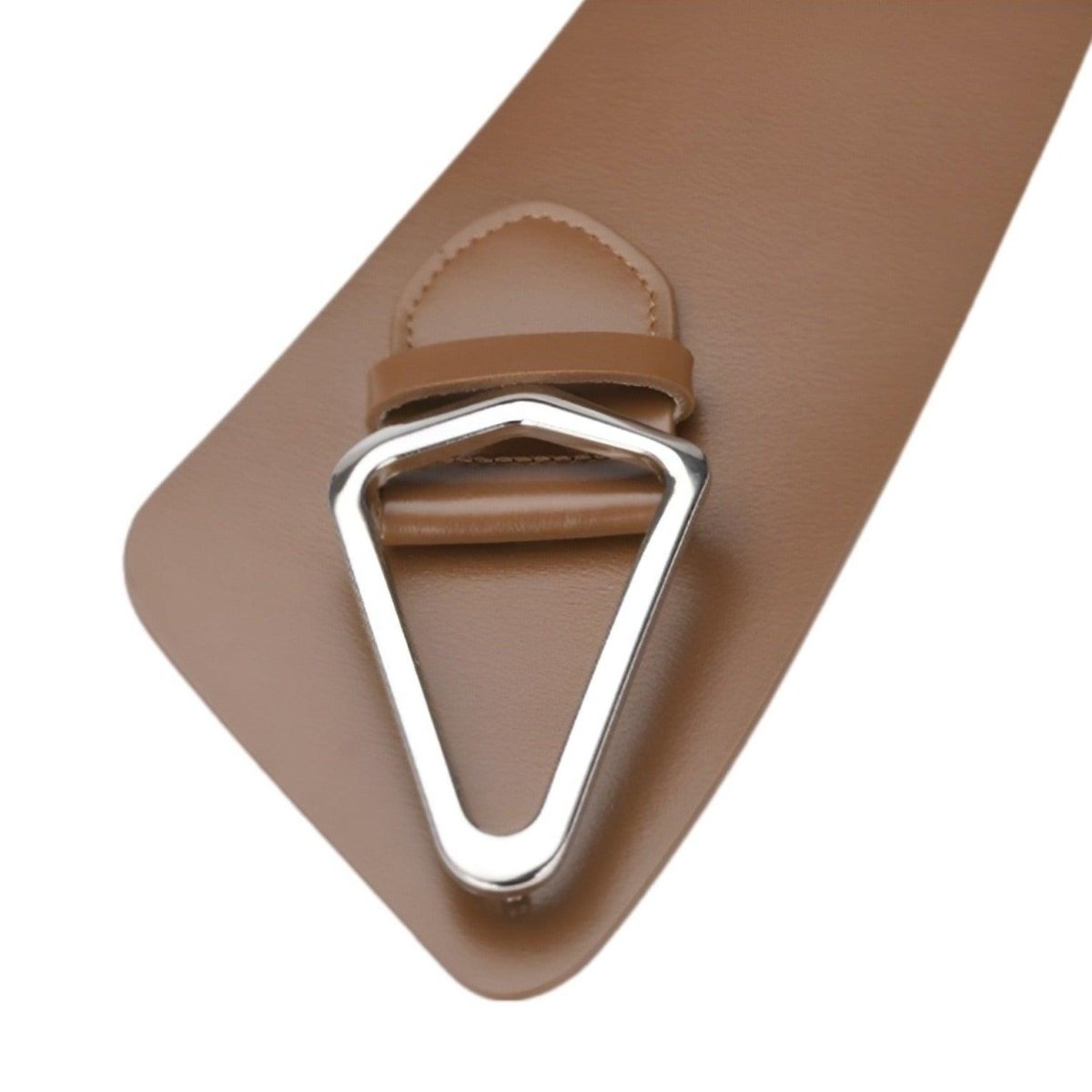Belt Wide Xxl Asymetrique TO Buckle Triangulaire Model Kacie by Zictor