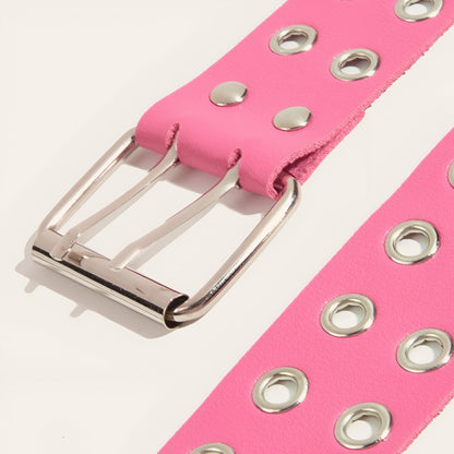 Belt Wide Xxl TO Buckle Double Prong Model Sachae by Zictor