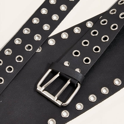 Belt Wide Xxl TO Buckle Double Prong Model Sachae by Zictor
