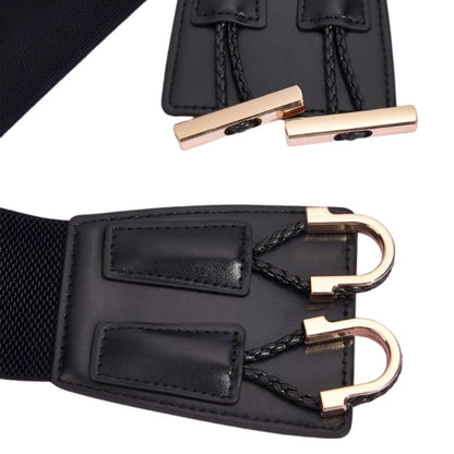Belt Wide Xxl TO Double Buckles And Cordelettes Model Averyy by Zictor