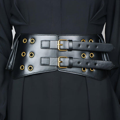 Belt Wide Xxl TO Double Buckles With Poche Model Kerri by Zictor