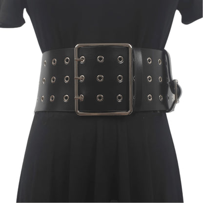 Belt Wide Xxl TO Triple Prongs And Multiples Rivets Model Sidney by Zictor