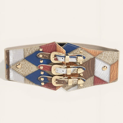 Belt Wide Xxl With Large Buckle Prong Model Arya by Zictor