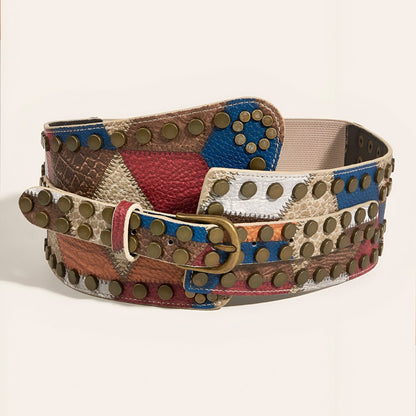 Belt Wide Xxl With Buckle Prong Multi Rang Model Shiloh by Zictor