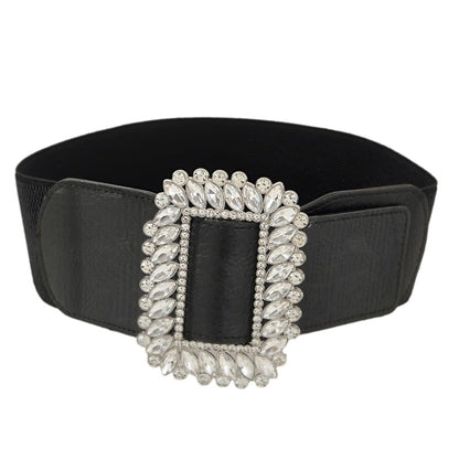 Belt Wide Xxl With Buckle TO Strass Model Hero by Zictor