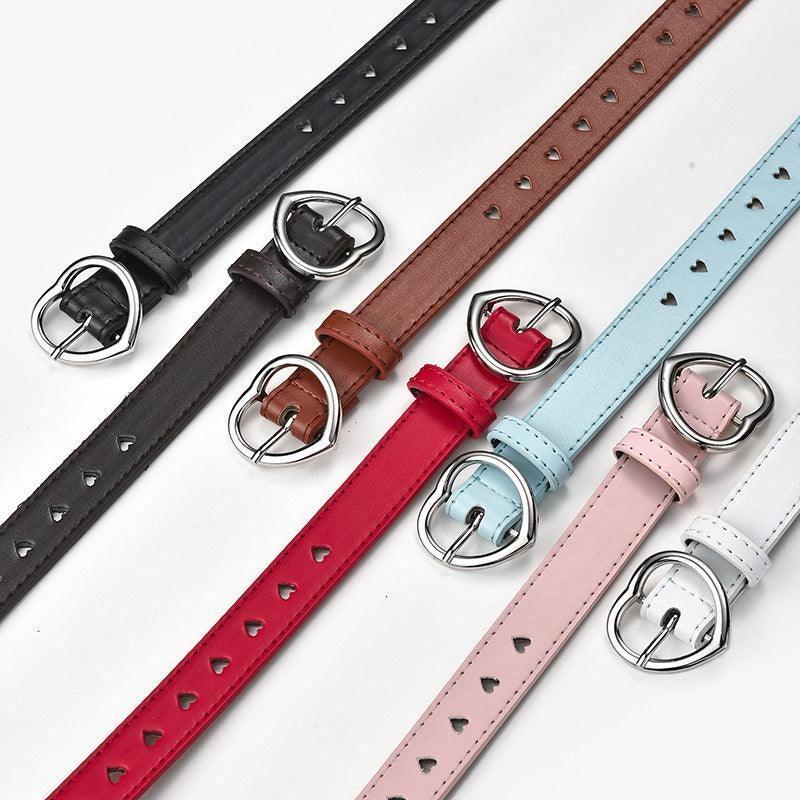 Belt Adjustable For Fille Ou Garcon In Simili Vegan Model Mel by Zictor