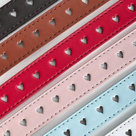 Belt Adjustable For Fille Ou Garcon In Simili Vegan Model Mel by Zictor